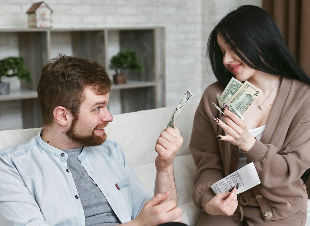a couple discussing on how their future needs will affect the spousal maintenance